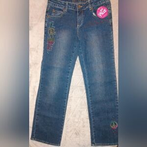 Girls plus total Girl Love jeans NWT 👍) SIZE 10 1/2